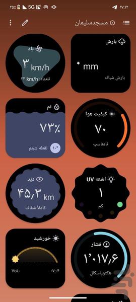 هواشناسی کوروش | انتخاب هر ایرانی - Image screenshot of android app