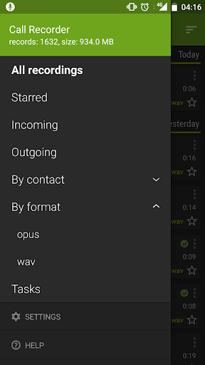 Call Recorder - SKVALEX - Image screenshot of android app