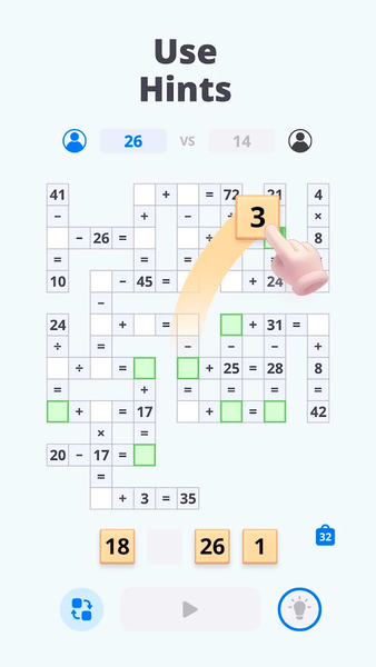 Math Clash: Puzzle Brain Quest - عکس بازی موبایلی اندروید