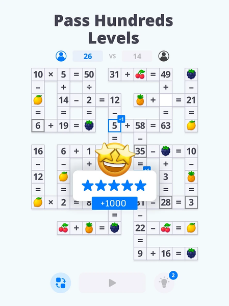 Math Clash: Puzzle Brain Quest - عکس بازی موبایلی اندروید