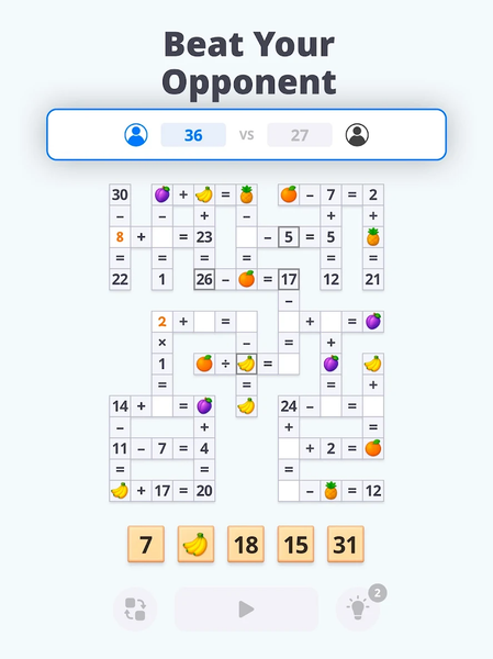 Math Clash: Puzzle Brain Quest - عکس بازی موبایلی اندروید
