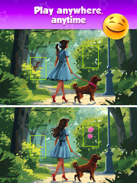 Find ۵ Differences Train Brain - عکس بازی موبایلی اندروید
