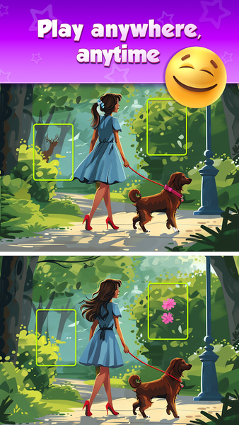Find ۵ Differences Train Brain - عکس بازی موبایلی اندروید