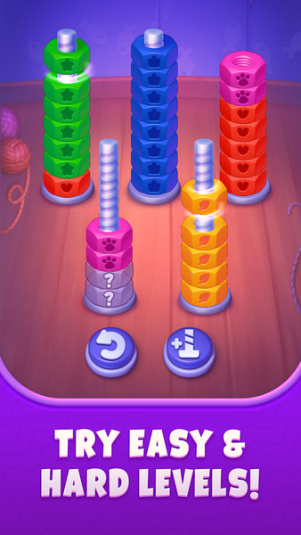 Nuts UP! Bolts Sort Puzzle - عکس بازی موبایلی اندروید