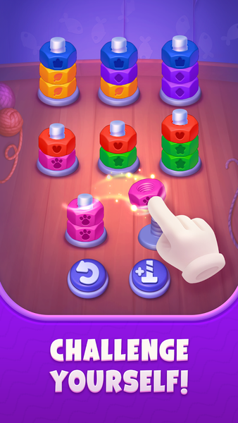 Nuts UP! Bolts Sort Puzzle - عکس بازی موبایلی اندروید