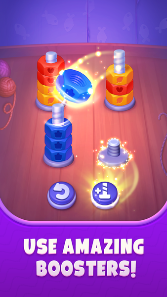 Nuts UP! Bolts Sort Puzzle - عکس بازی موبایلی اندروید
