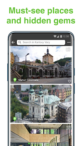 Karlovy Vary SmartGuide - عکس برنامه موبایلی اندروید