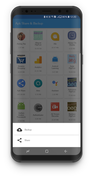 Apkshare & Backup - Image screenshot of android app