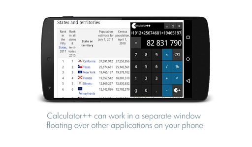 Calculator ++ - Image screenshot of android app