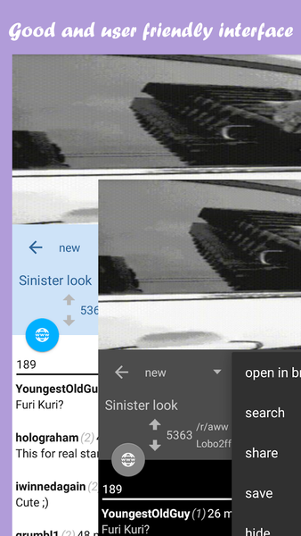 RedFeed for reddit - Image screenshot of android app