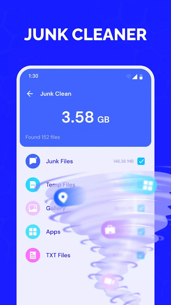 Phone Space Cleaner - Image screenshot of android app