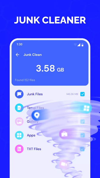 Phone Space Cleaner - عکس برنامه موبایلی اندروید