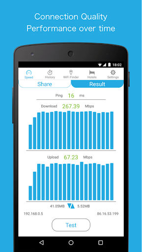 Speedcheck - عکس برنامه موبایلی اندروید