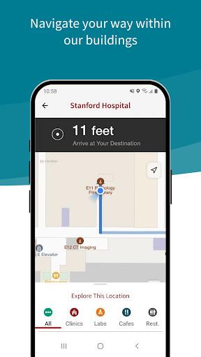 Stanford Health Care MyHealth - Image screenshot of android app