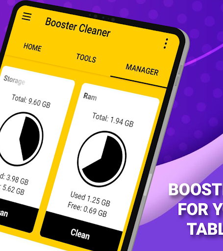 Android Booster & Phone Cleaner: ram optimizer - عکس برنامه موبایلی اندروید