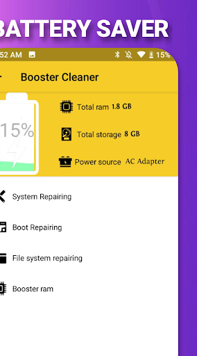 Android Booster & Phone Cleaner: ram optimizer - عکس برنامه موبایلی اندروید