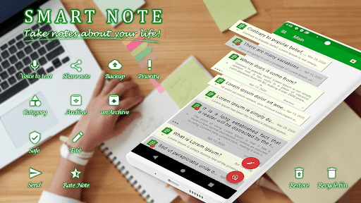 Notes Taking Pad - عکس برنامه موبایلی اندروید