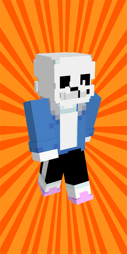 Undertale Skins for Minecraft - Image screenshot of android app