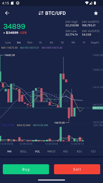 UF Wallet - عکس برنامه موبایلی اندروید