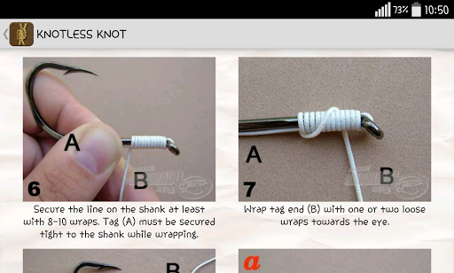 Ultimate Fishing Knots - عکس برنامه موبایلی اندروید