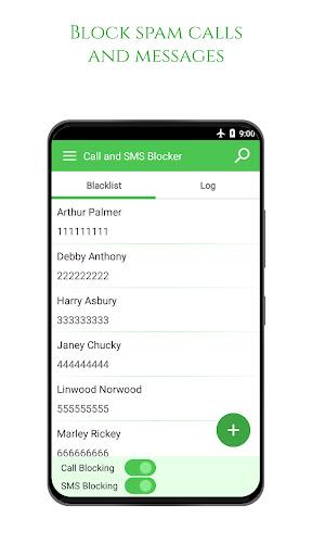 Call &amp; SMS Blocker - Blacklist - عکس برنامه موبایلی اندروید
