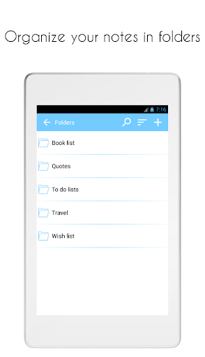 Simple notepad - عکس برنامه موبایلی اندروید