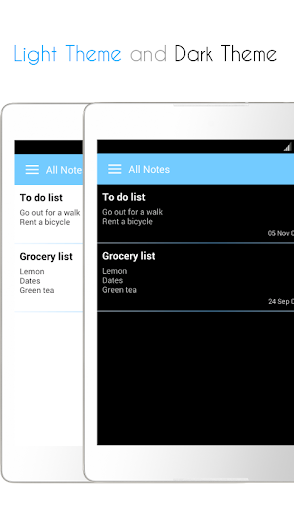 Simple notepad - عکس برنامه موبایلی اندروید