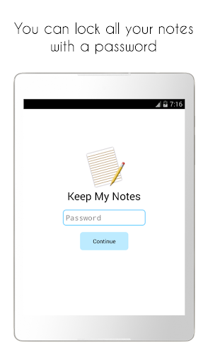 Simple notepad - عکس برنامه موبایلی اندروید