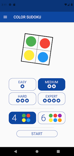 Color Sudoku - عکس بازی موبایلی اندروید