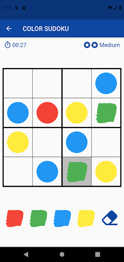 Color Sudoku - عکس بازی موبایلی اندروید