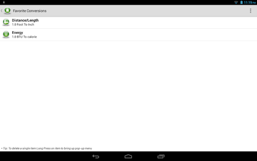 Unit Converter - عکس برنامه موبایلی اندروید
