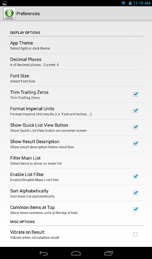 Unit Converter - عکس برنامه موبایلی اندروید
