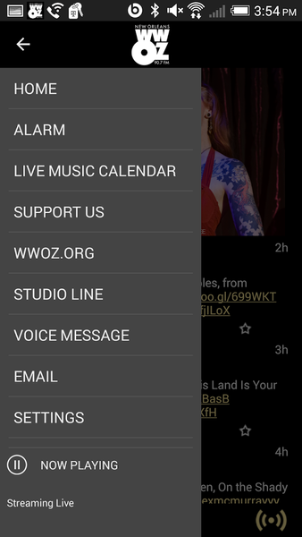 WWOZ - عکس برنامه موبایلی اندروید