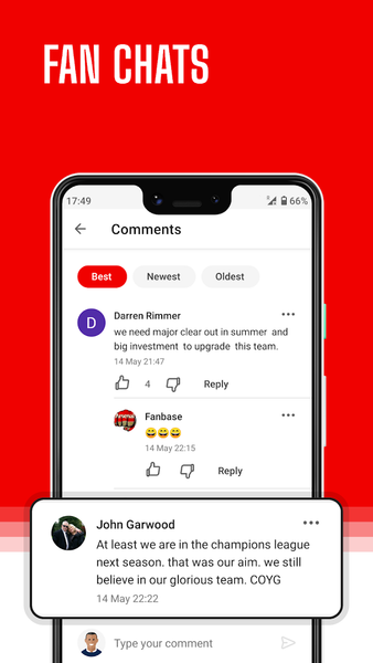 AFC Live – for Arsenal Fans - عکس برنامه موبایلی اندروید
