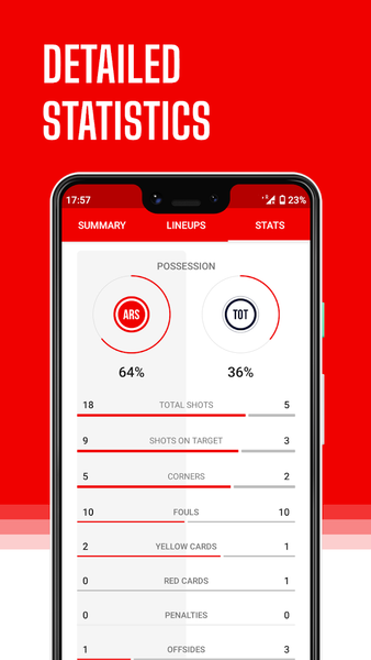 AFC Live – for Arsenal Fans - عکس برنامه موبایلی اندروید