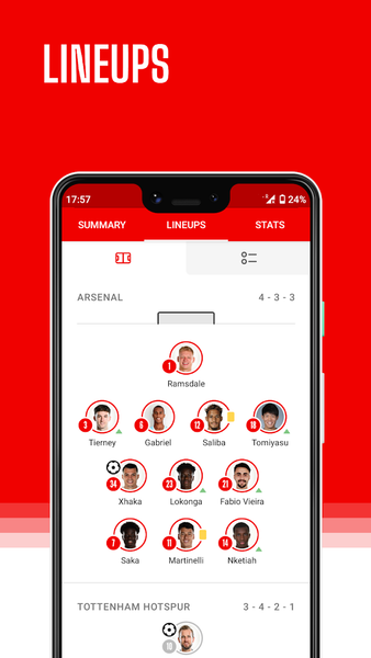 AFC Live – for Arsenal Fans - عکس برنامه موبایلی اندروید