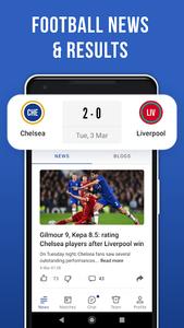 Blues Live: Soccer fan app - عکس برنامه موبایلی اندروید