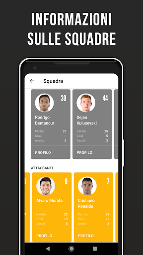 Bianconeri Live: Soccer App - عکس برنامه موبایلی اندروید