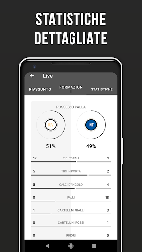 Bianconeri Live: Soccer App - عکس برنامه موبایلی اندروید