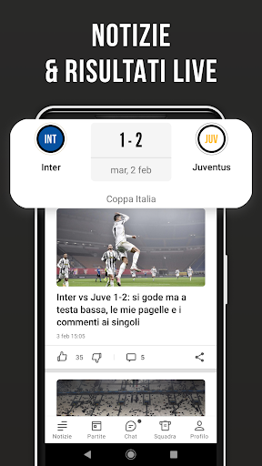 Bianconeri Live: Soccer App - عکس برنامه موبایلی اندروید