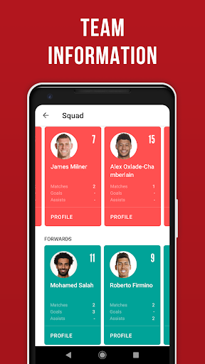 LFC Live: for Liverpool fans - عکس برنامه موبایلی اندروید