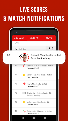 Manchester Live – United fans - عکس برنامه موبایلی اندروید