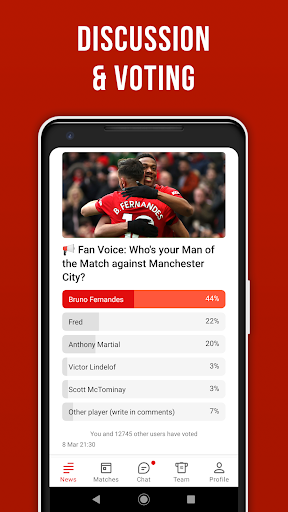 Manchester Live – United fans - عکس برنامه موبایلی اندروید