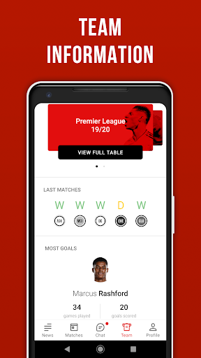 Manchester Live – United fans - عکس برنامه موبایلی اندروید