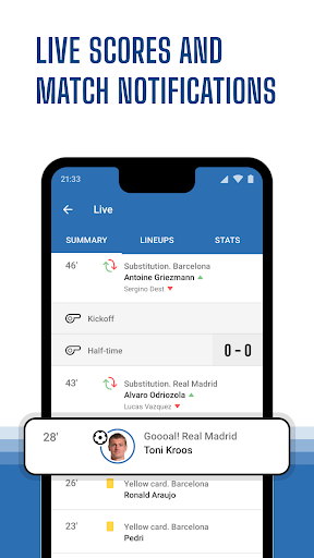 Madrid Live - News & Matches - عکس برنامه موبایلی اندروید