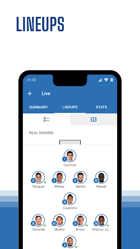 Madrid Live - News & Matches - عکس برنامه موبایلی اندروید