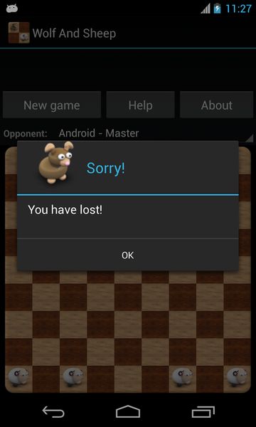 Wolf and Sheep - Gameplay image of android game