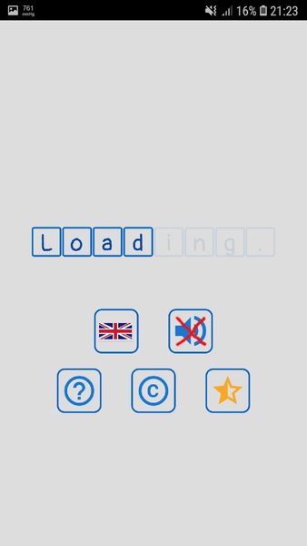 Words Pyramid - Gameplay image of android game
