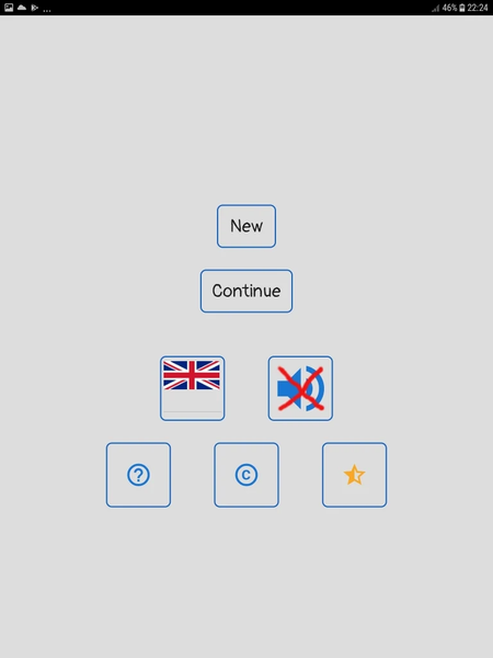 Words Pyramid - Gameplay image of android game