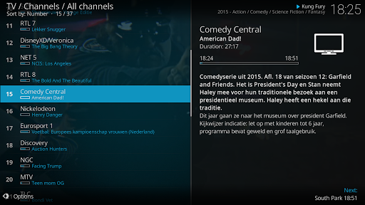 Kodi - Image screenshot of android app